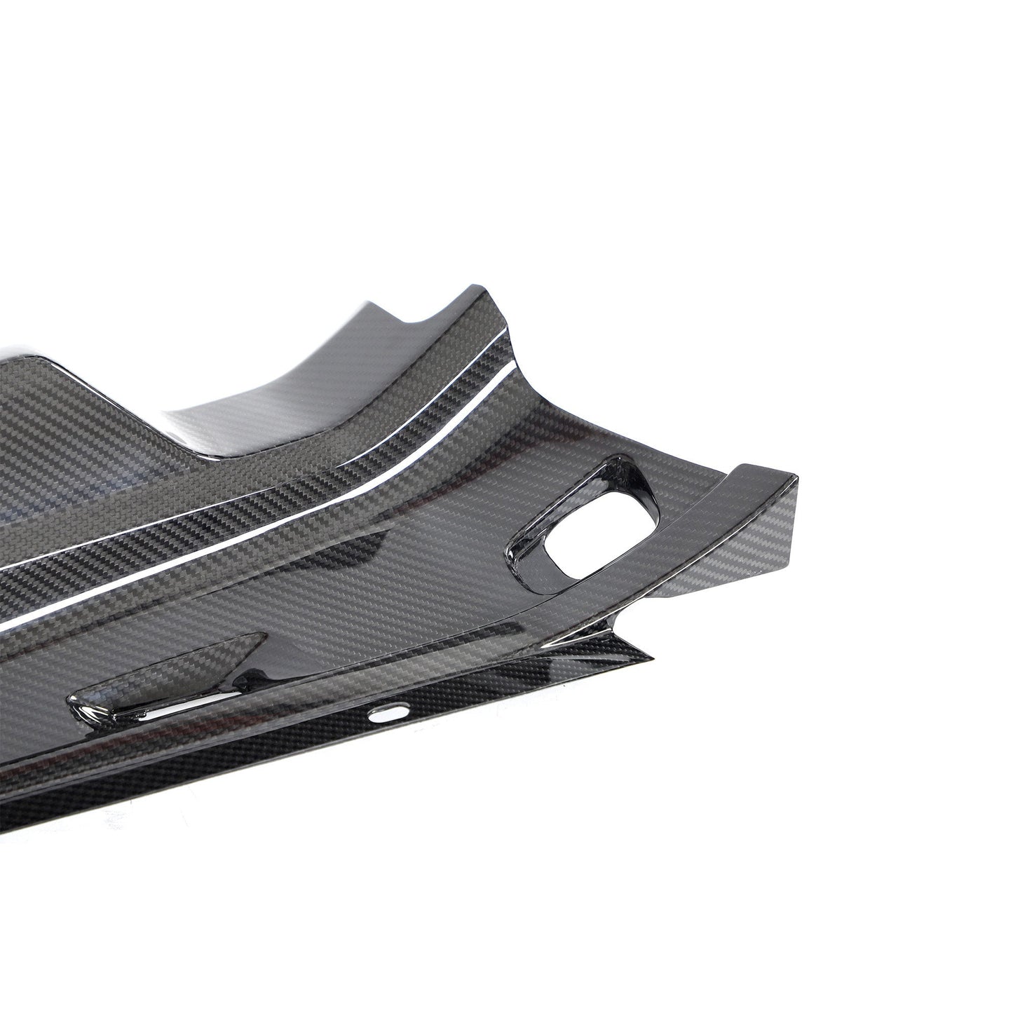OEM Style Carbon Fiber Engine Bay Panel Set For Audi R8 4S LCI (2019–2023)