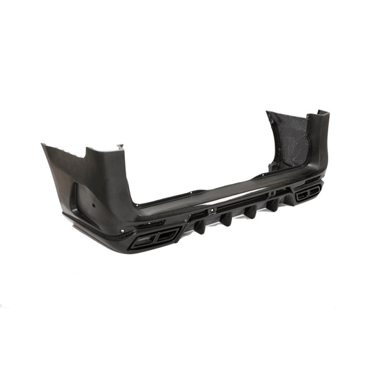 ST Style Carbon Fiber Rear Diffuser For Mercedes Benz Vito W447 Pre‑Facelift (2014–2019)