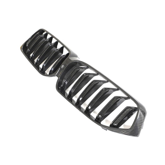 Dual Slat Carbon Fiber Front Grille for BMW 6 Series G32 GT (2017+)