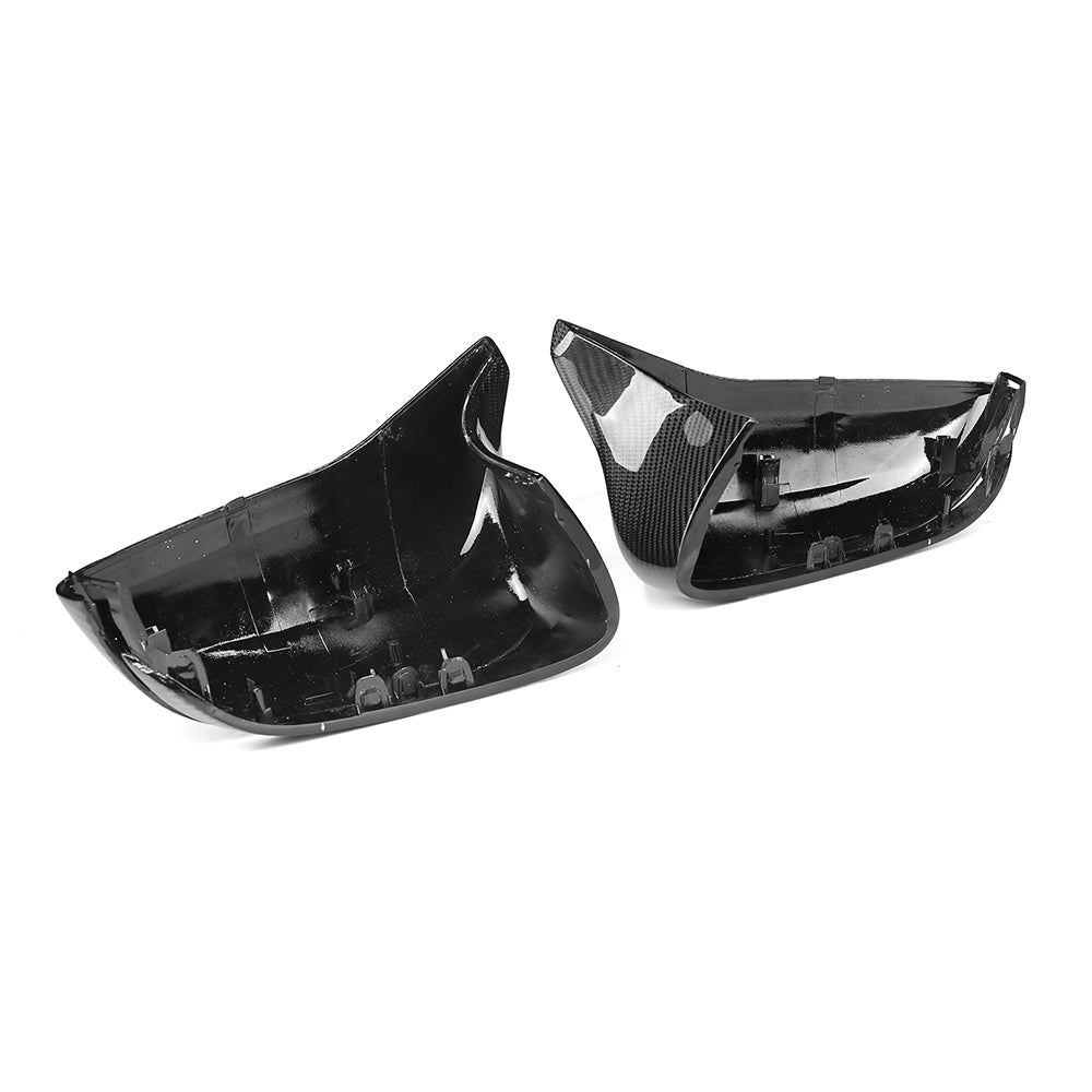 ST Style Carbon Fiber REPLACEMENT Mirror Caps for BMW 5 Series M5 F90 Pre-LCI (2017-2020)