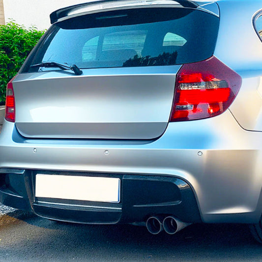 Performance Style Carbon Fiber Rear Diffuser for BMW 1 Series E87 M Sport (2004–2012)