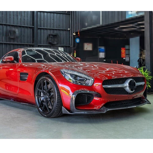 RENNTECH Style Carbon Fiber Front lip For Mercedes Benz AMG GT C/R190 Coupé (2015–2021)
