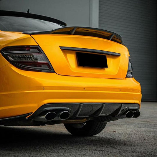 OEM Style Carbon Fiber Rear Diffuser for Mercedes Benz C63 W204 Pre-Facelift (2008-2011)
