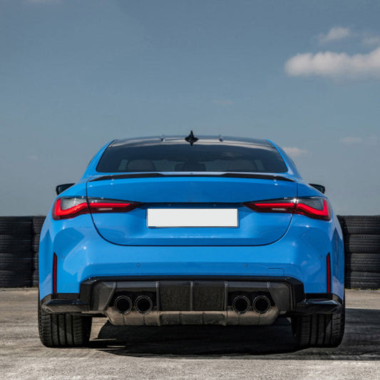 MP Style Carbon Fiber Trunk Spoiler for BMW 4 Series G22, M4 G82 (2021+)