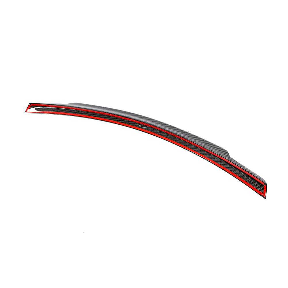 C74 Style Carbon Fiber Trunk Spoiler For Mercedes Benz S‑Class W222 Pre‑Facelift, Facelift (2014–2020)