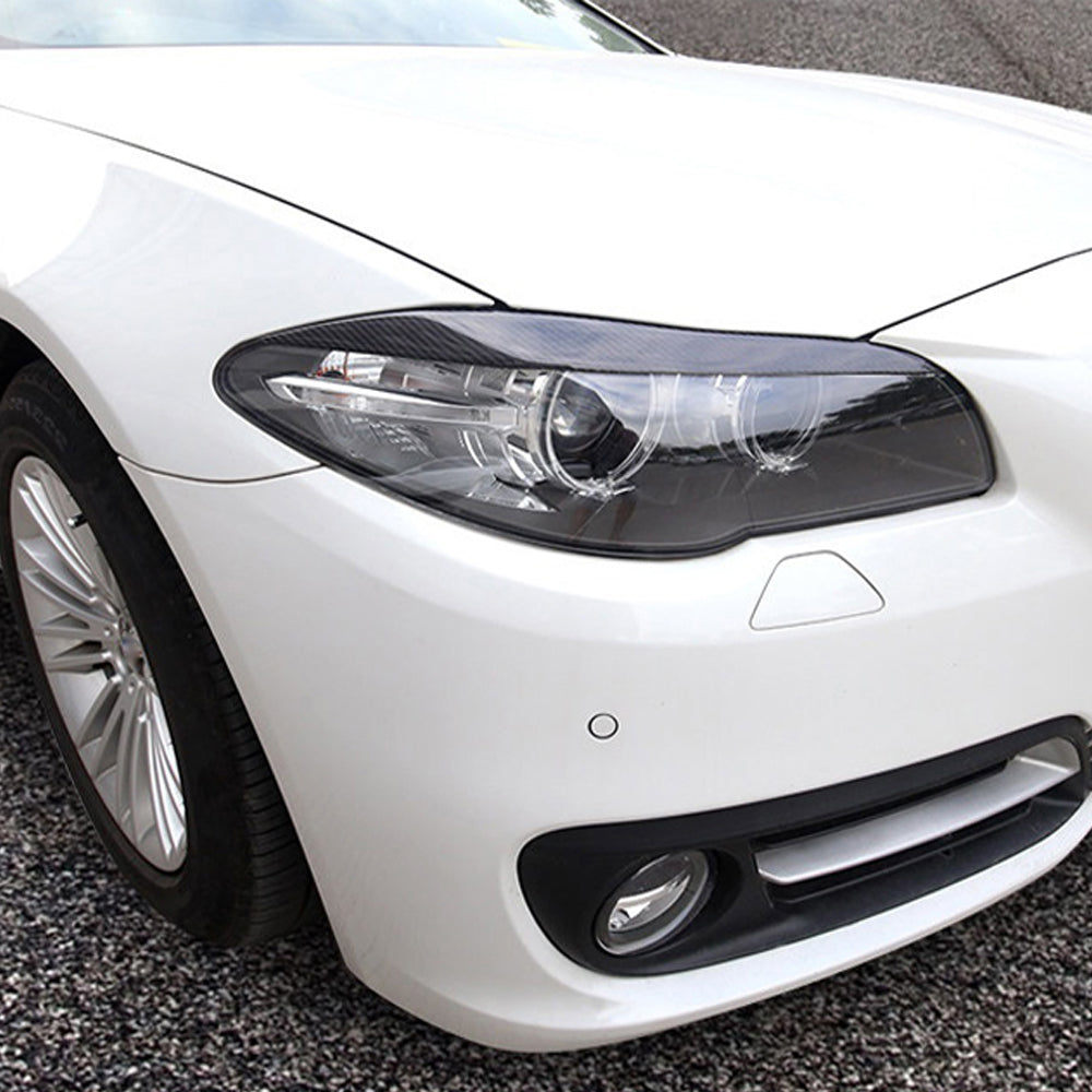 ST Style Carbon Fiber Eyelids for BMW 5 Series F10/F11, M5 F10 (2010–2017)
