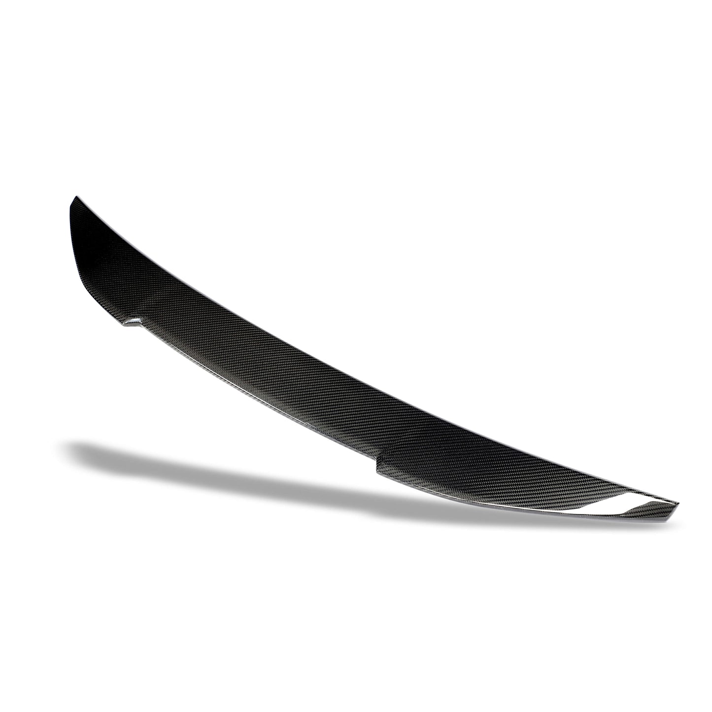 Audi RS5 B9.5 Coupe carbon fiber rear spoiler finished surface detail