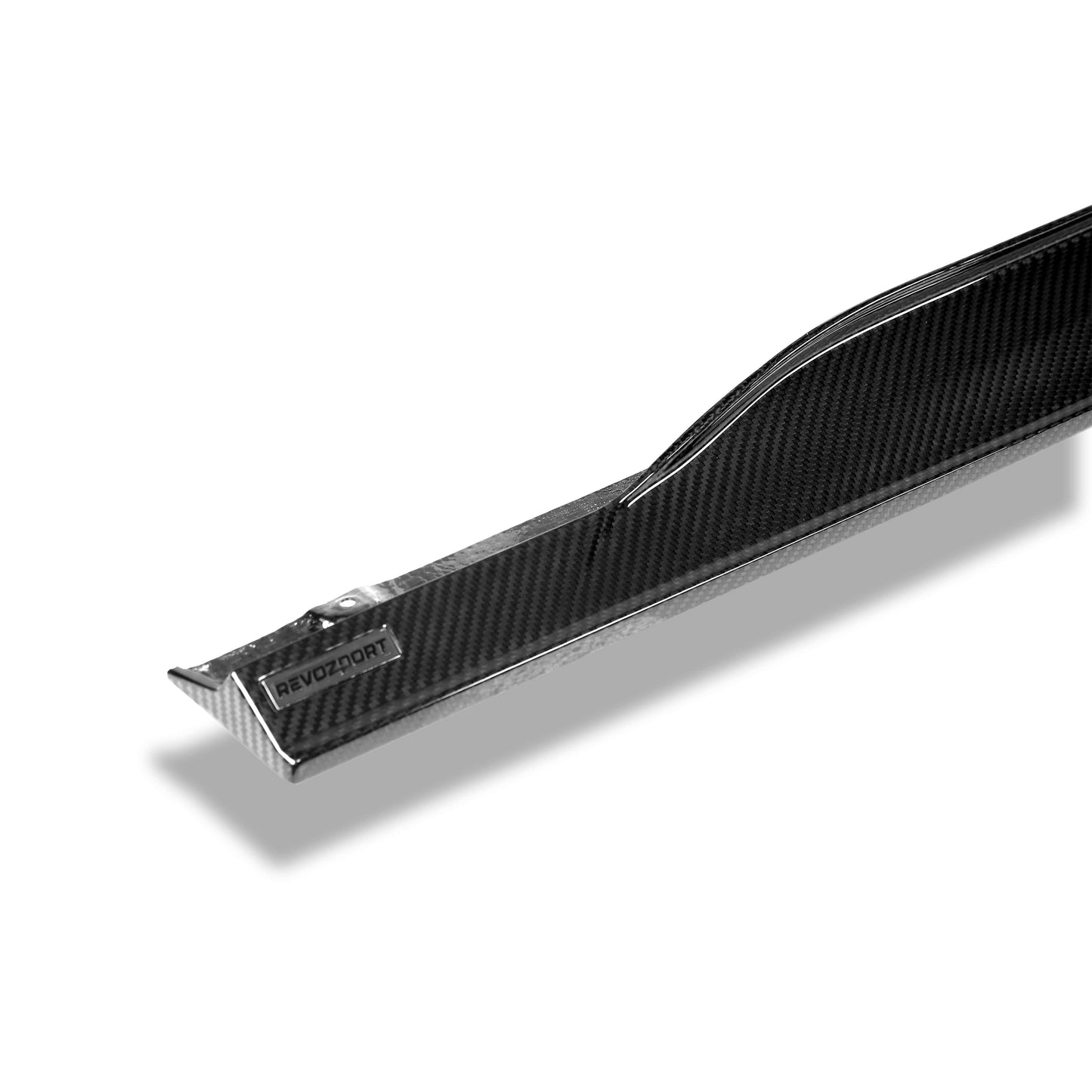 Audi RS5 B9.5 Coupe carbon fiber side skirts paired set studio view