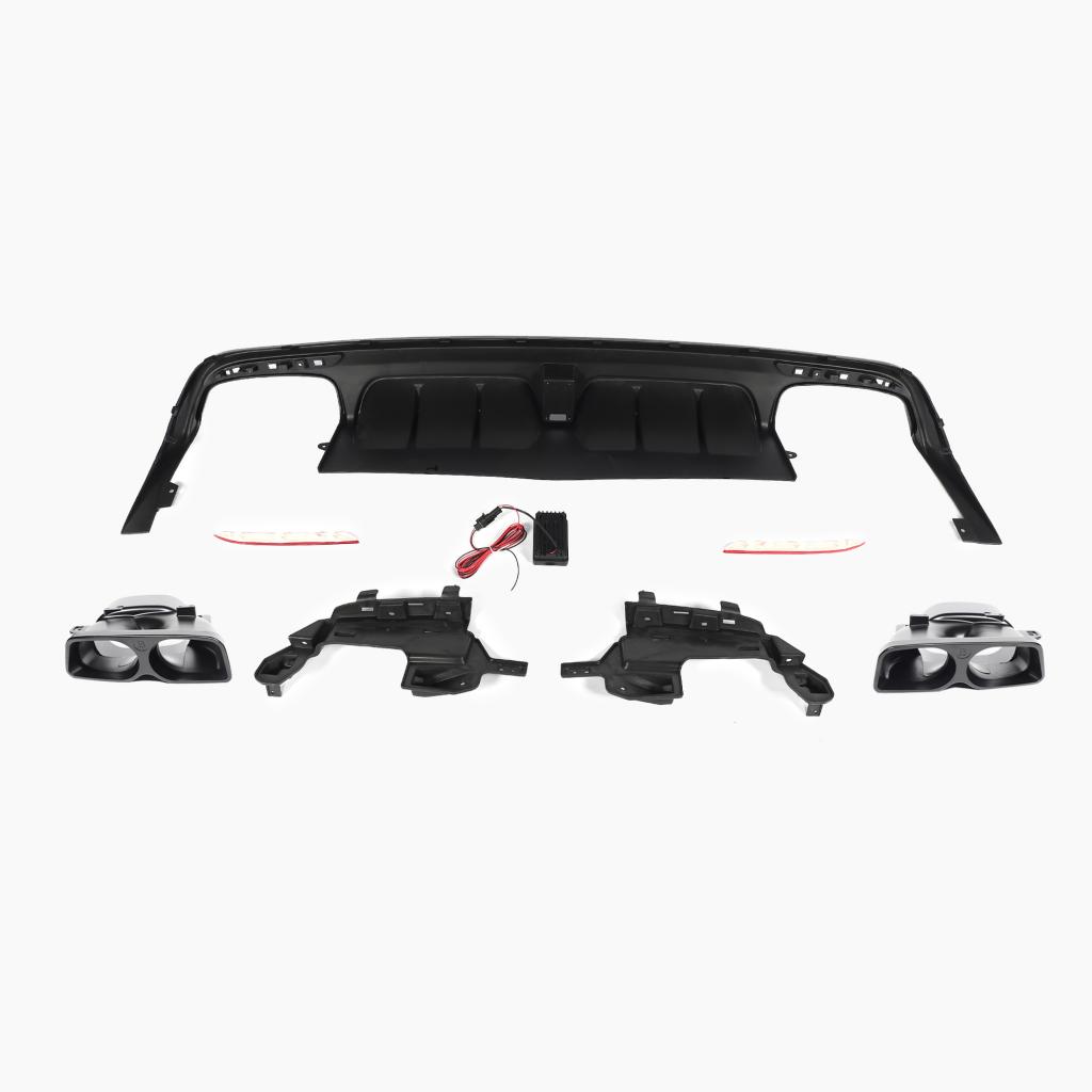Mercedes-Benz S-Class W222 (2013–2020) BRS Rear Diffuser With Tips For AMG/For AMG 14-17
