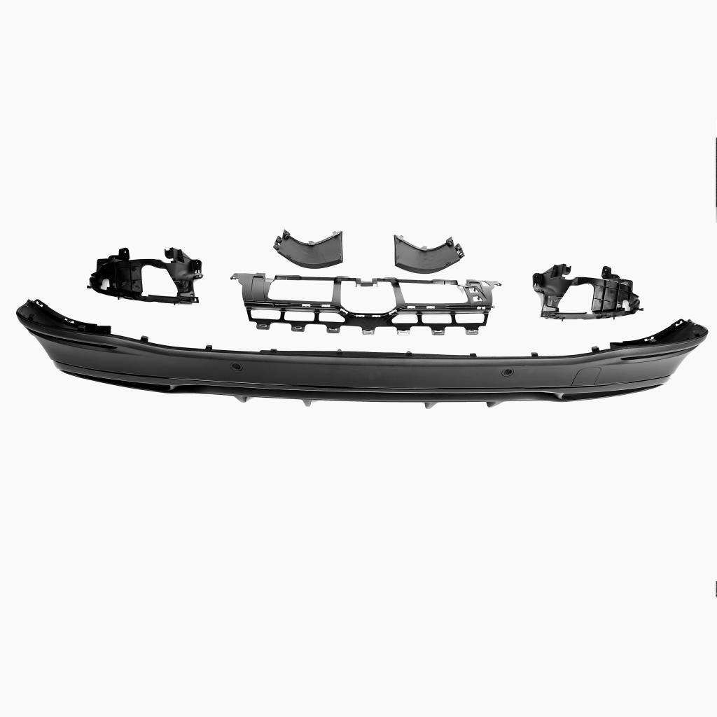 Mercedes-Benz GLS X167 (2020–present) GLE63 Rear Diffuser/For AMG/Silver