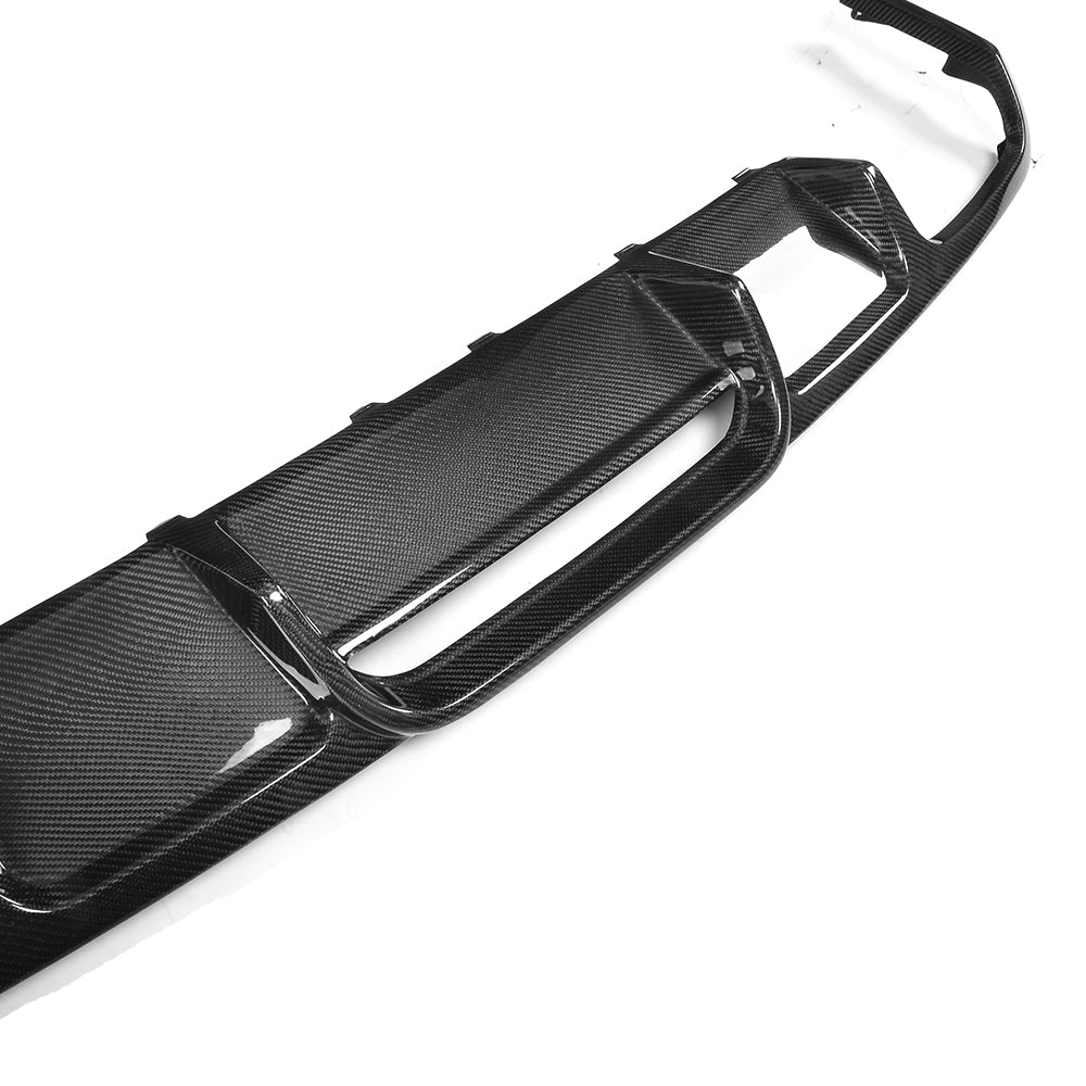 Barbus Style Carbon Fiber Rear Diffuser for Mercedes Benz CLS C218 Facelift (2015–2017)