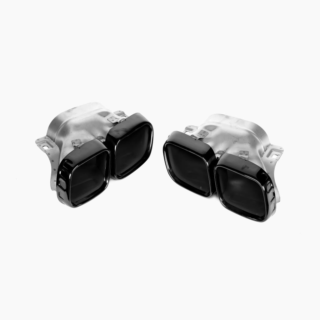 Mercedes-Benz C-Class W206 (2021–present) C63 AMG REAR DIFFUSER WITH BLACK TIPS/FOR AMG/ 21+