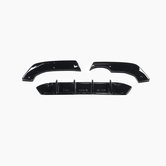 Gloss Black Rear Diffuser For Volkswagen SEAT IBIZA MK5(2017-present)