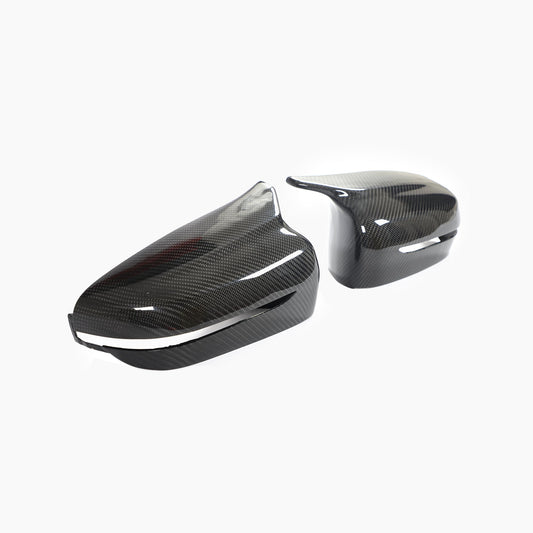 ST Style Carbon Fiber REPLACEMENT Mirror Caps for BMW G20/G30 G31 /G11 G12 (2017–2023)