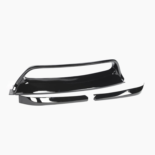 V Style Gloss Black Front Lip for BMW X5 E70 (2007-2013), X6 E71 (2008-2014)