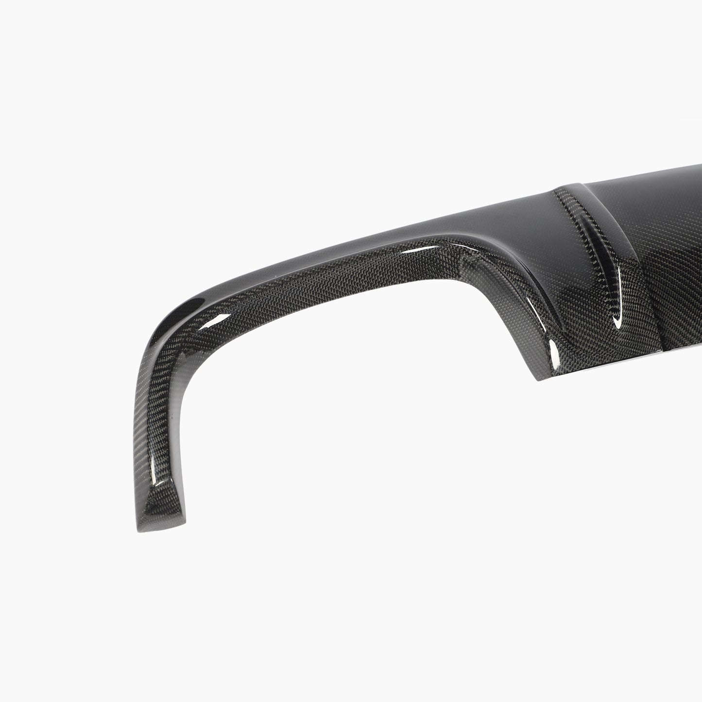 ST Carbon Fiber Rear Diffuser For Mercedes Benz W211 E55 AMG Sedan (2003-2006)