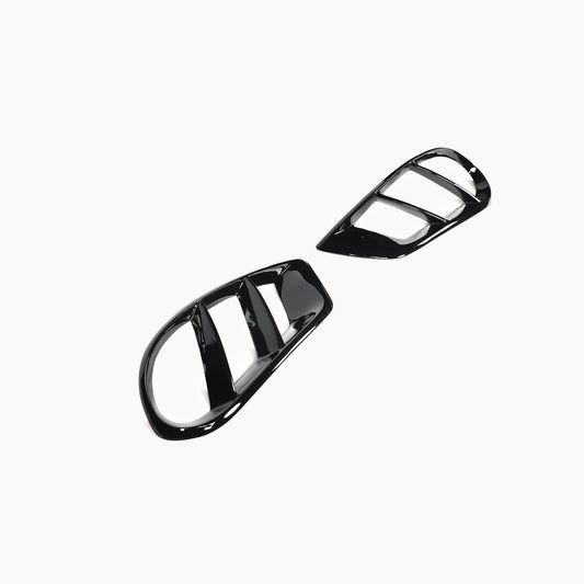 ST Style Gloss Black Front Air Vents for Mercedes Benz C-Class W205 Pre-Facelift (2014-2018)