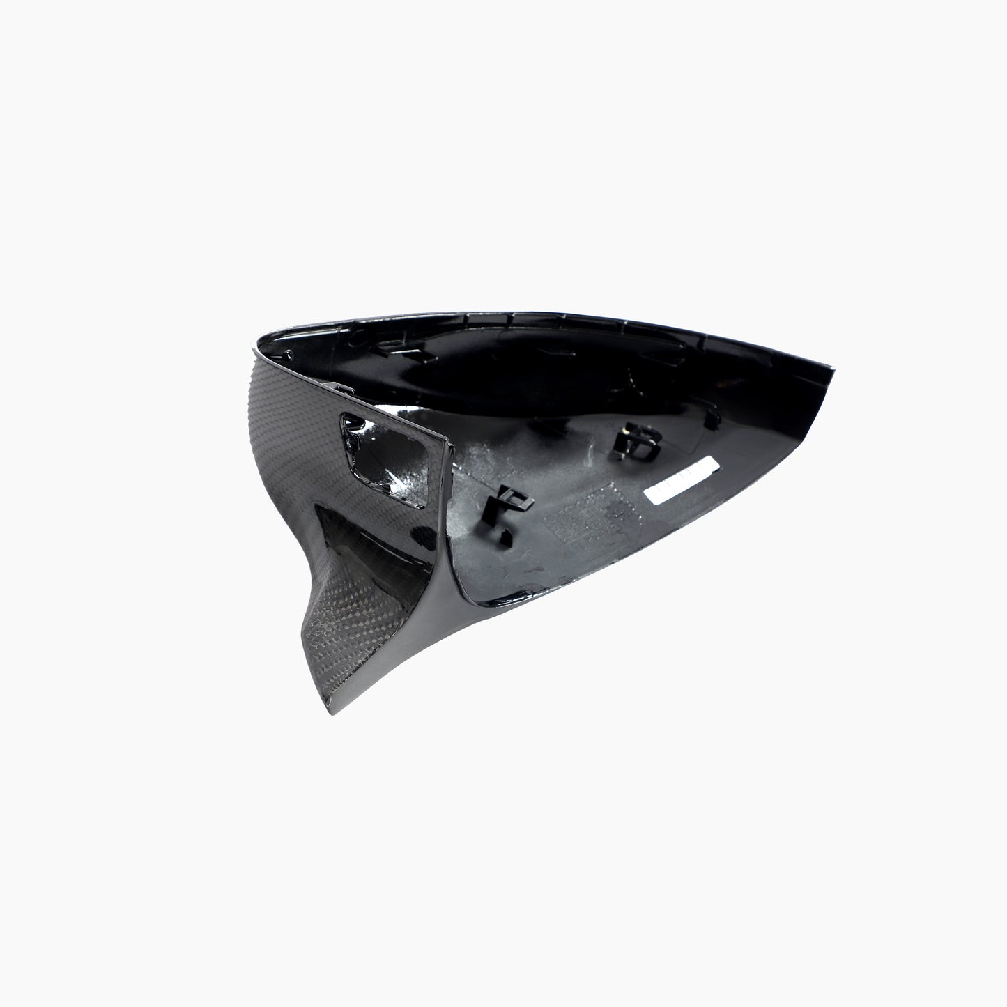 ST Style Carbon Fiber replacement Mirror Caps for Audi A3 8V 8.5V (2012-2020) (With Lane Assist)