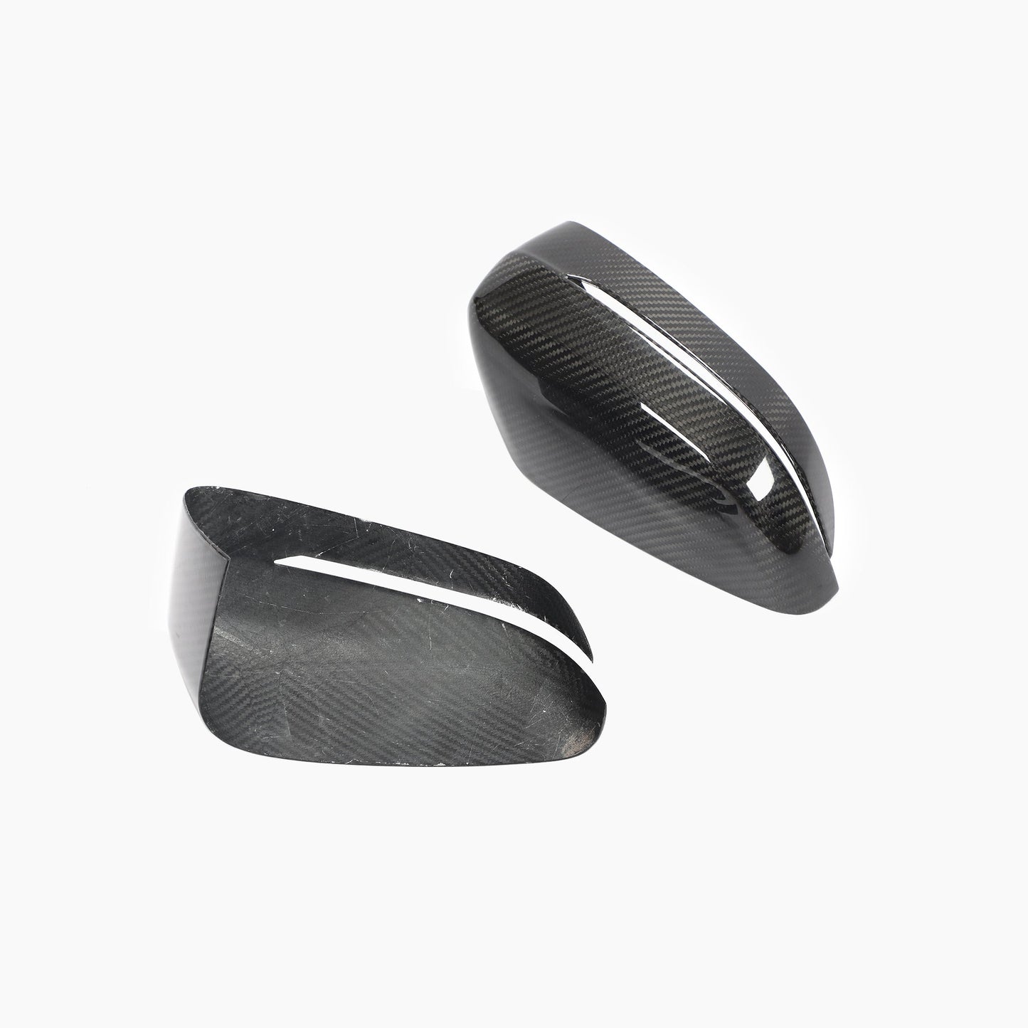 ST Style Carbon Fiber ADD ON Mirror Caps for BMW 3 Series G20 Pre-LCI(2019-2022)