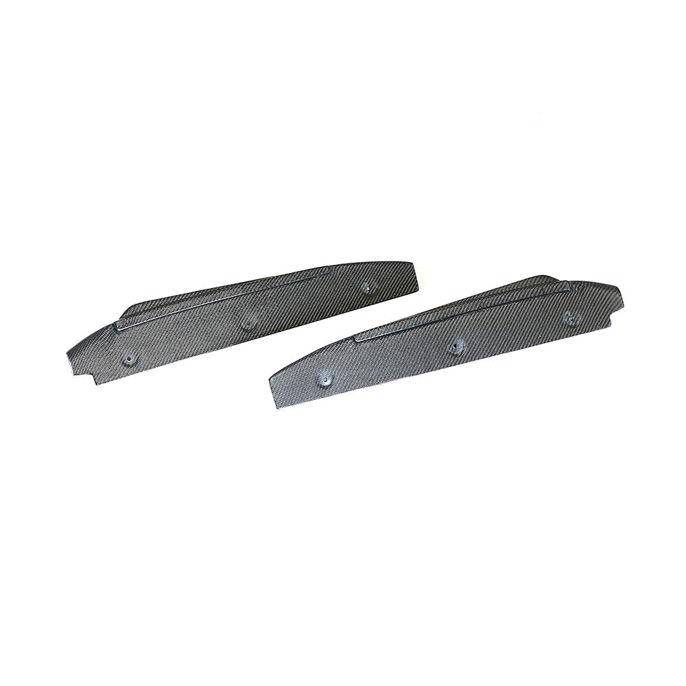 ST Style Carbon Fiber Side Splitters For Audi R8 4S Pre‑LCI (2016–2018)