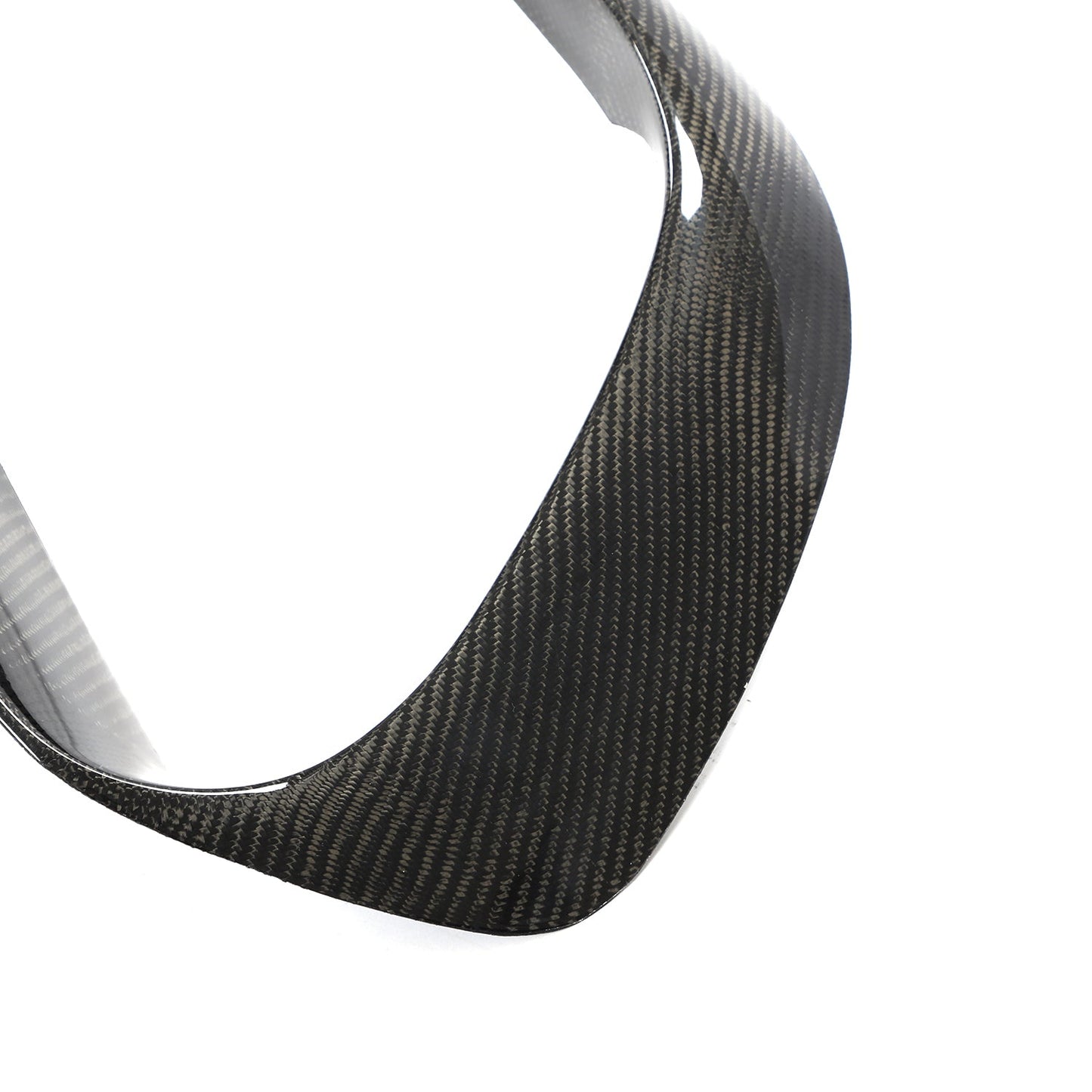 ST Style Carbon Fiber Front Bumper Vent Cover for Mercedes Benz GLA 45 S AMG & H247 Pre‑Facelift (2020-2022)