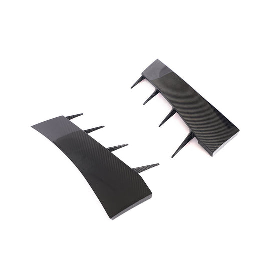 ST Style Carbon Fiber Front Canards For Audi R8 4S Pre‑LCI (2016–2018)