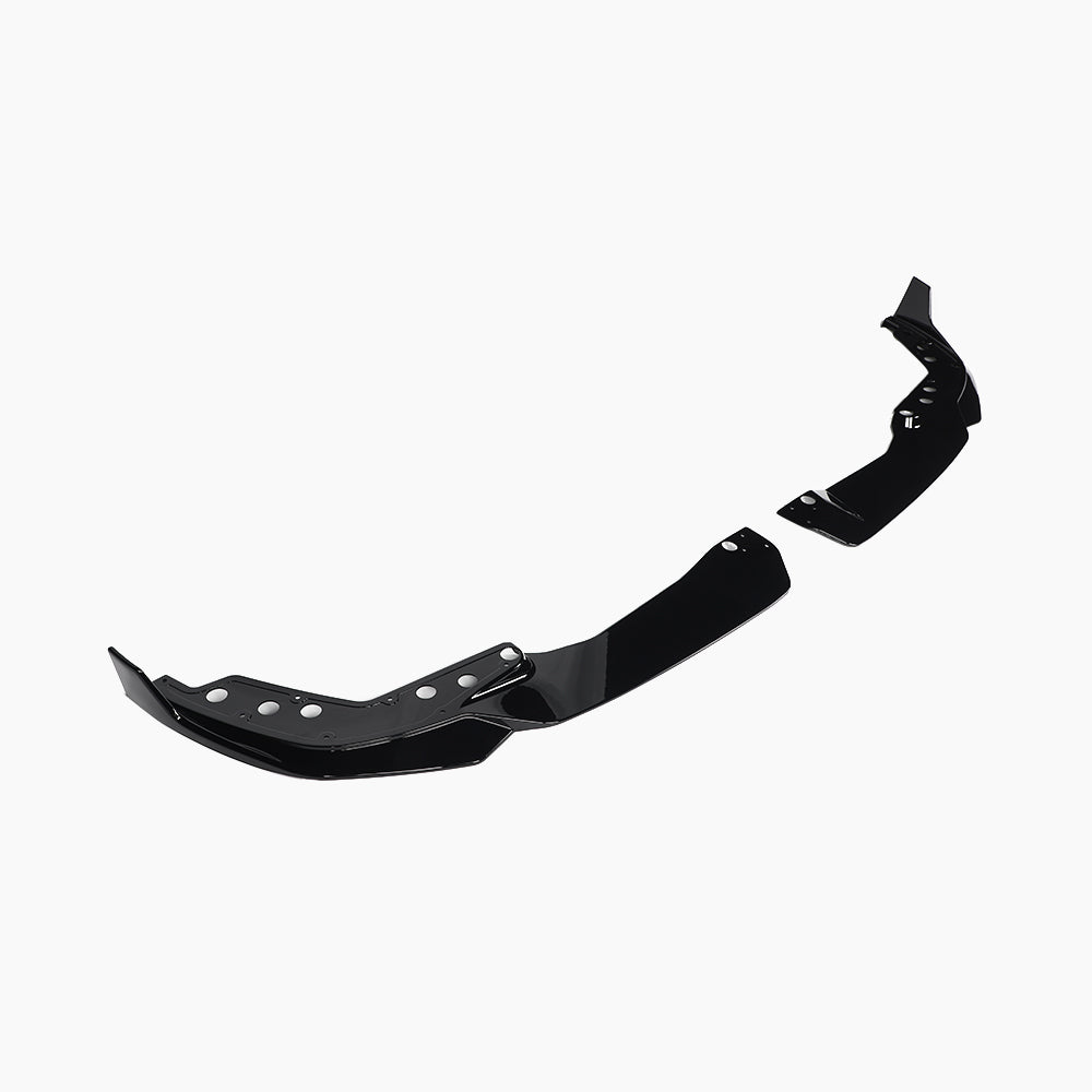 MP Style Gloss Black Front Lip - BMW 3 Series G20 (2022–present)
