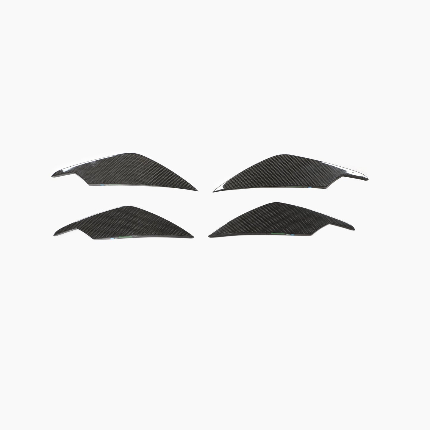 AC Style Prepreg Carbon Fiber Front Canards for BMW M3 G80/G81 M4 G82/G83 (2021+)