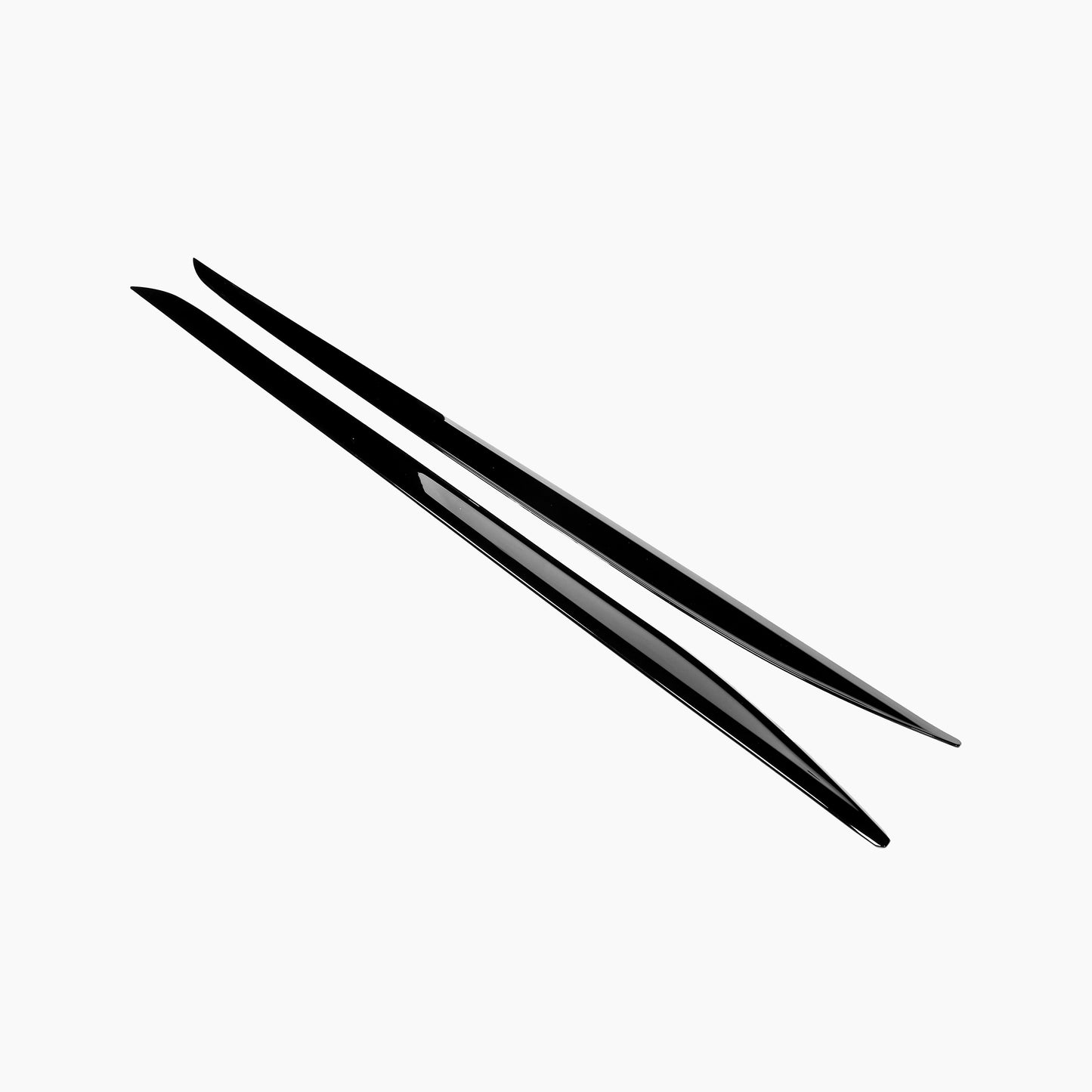 BMW 4 Series G22 (2020–present) MP Side Skirt For G22(2D) Gloss Black