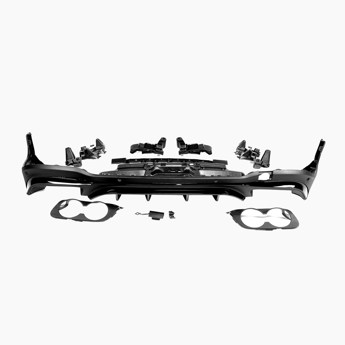 Mercedes-Benz GLC X253 (2015–2022) GLC63 Rear Diffuser/For AMG/Black