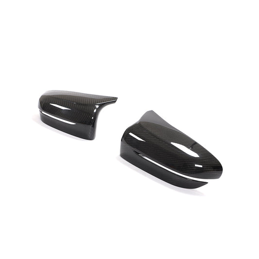 ST Style Carbon Fiber ADD ON Mirror Caps for BMW 5 Series M5 F90 Pre-LCI (2017-2020)