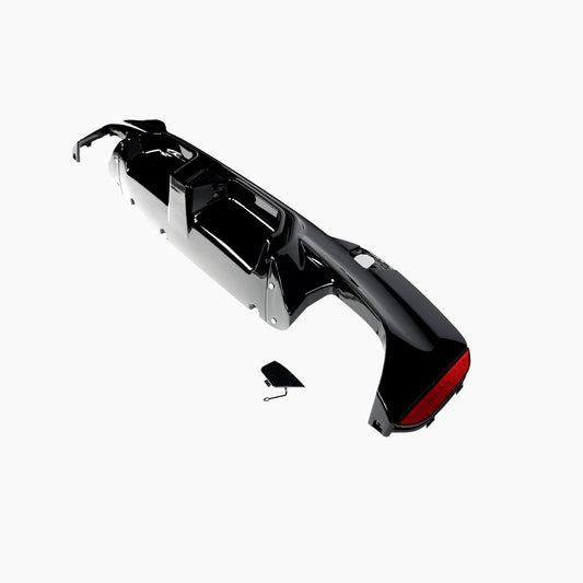 BMW 5 Series G30 (2017–2023) M5 CS Rear Diffuser/For M-Tech/18-22 Gloss Black