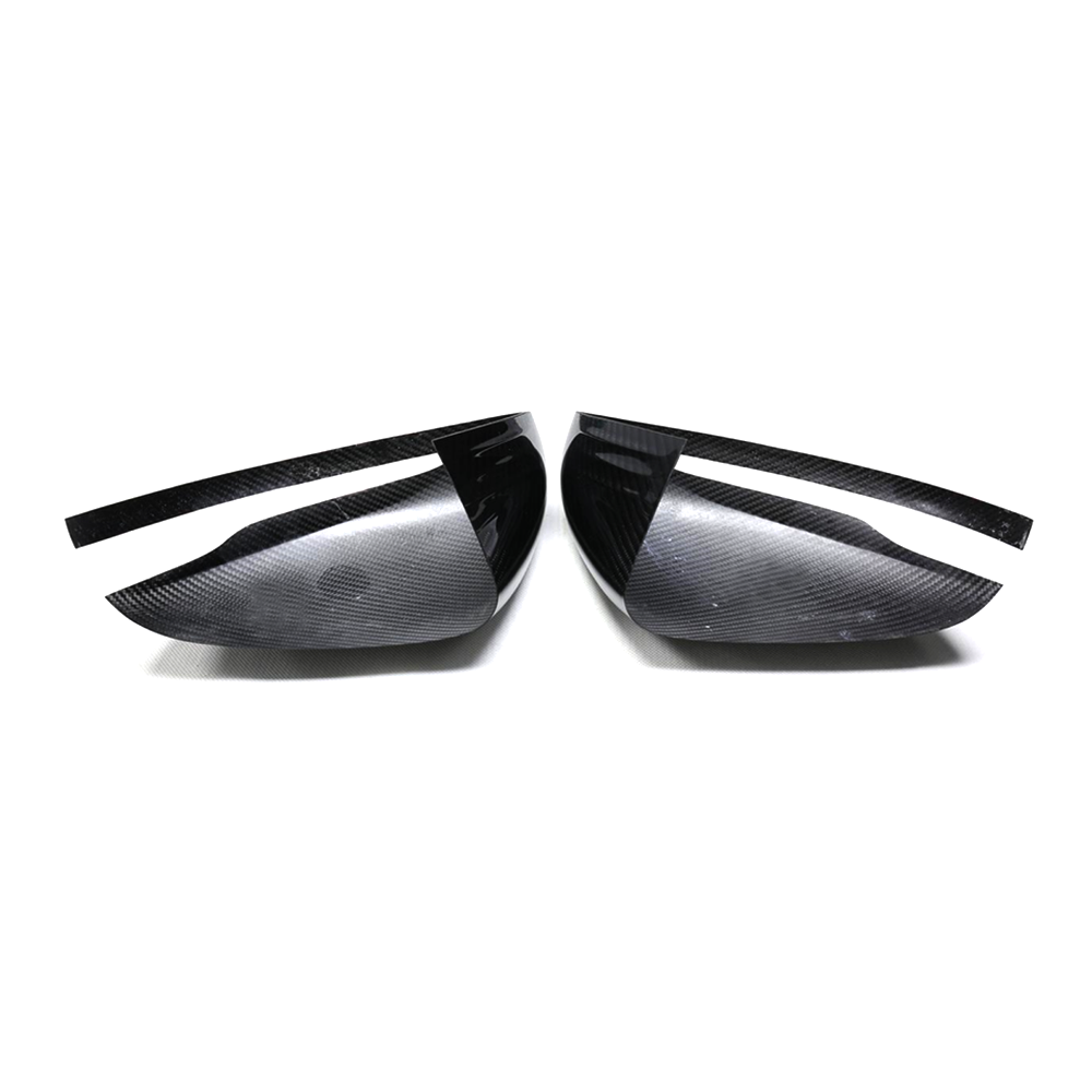 ST Style ADD ON Carbon Fiber Mirror Caps For Mercedes Benz G‑Class W463A Pre‑Facelift (2019–2023)