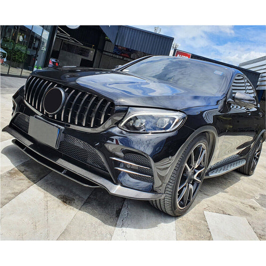 ST Style Carbon Fiber Front Lip for Mercedes Benz GLC C253 (Coupé) & GLC 63 AMG X Pre‑Facelift (2017–2019)