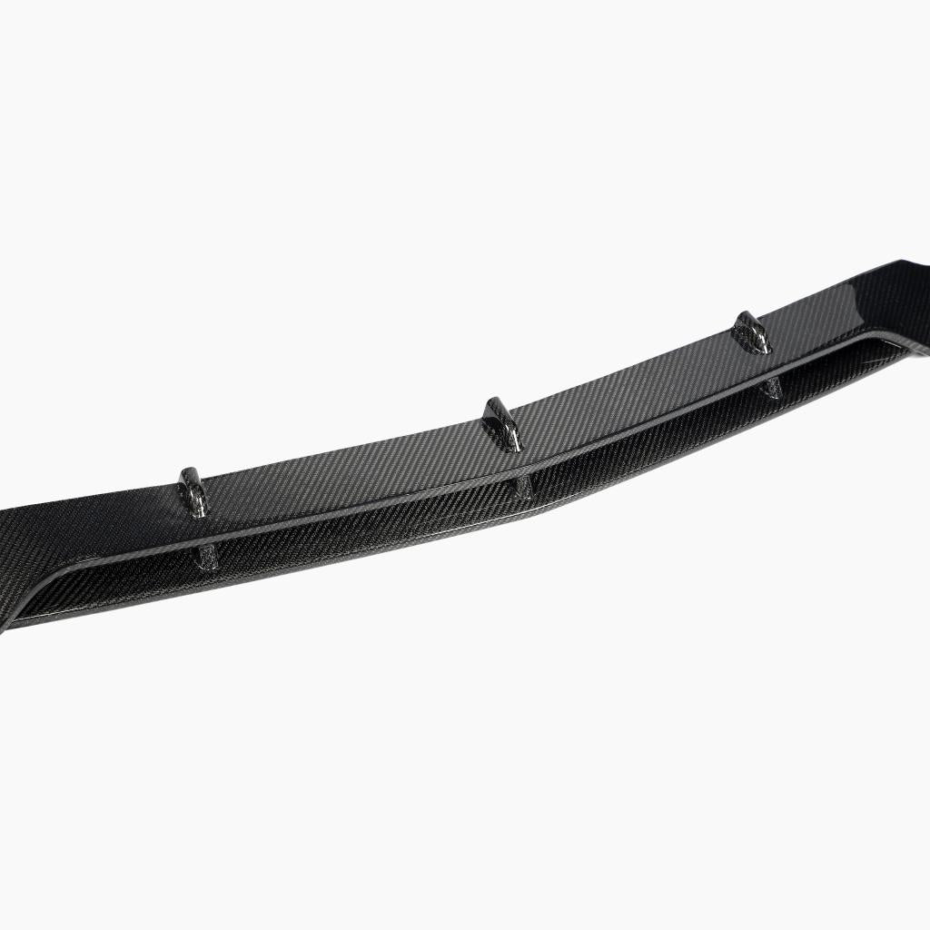 ST Style Carbon Fiber Front Lip For Mercedes Benz C63 AMG W205 Pre‑Facelift Sedan (2015–2018)