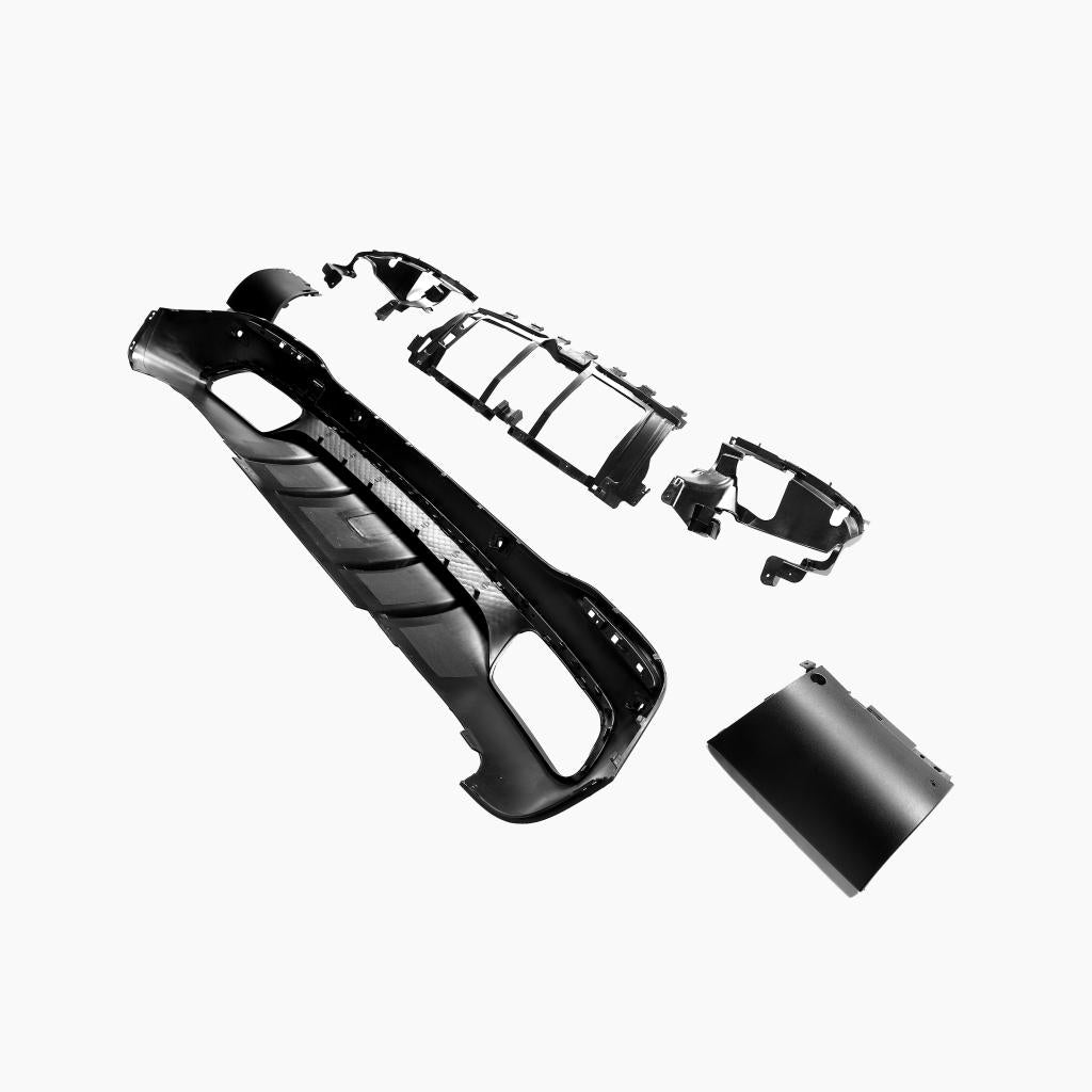Mercedes-Benz GLS X167 (2020–present) GLS63 REAR DIFFUSER BLACK