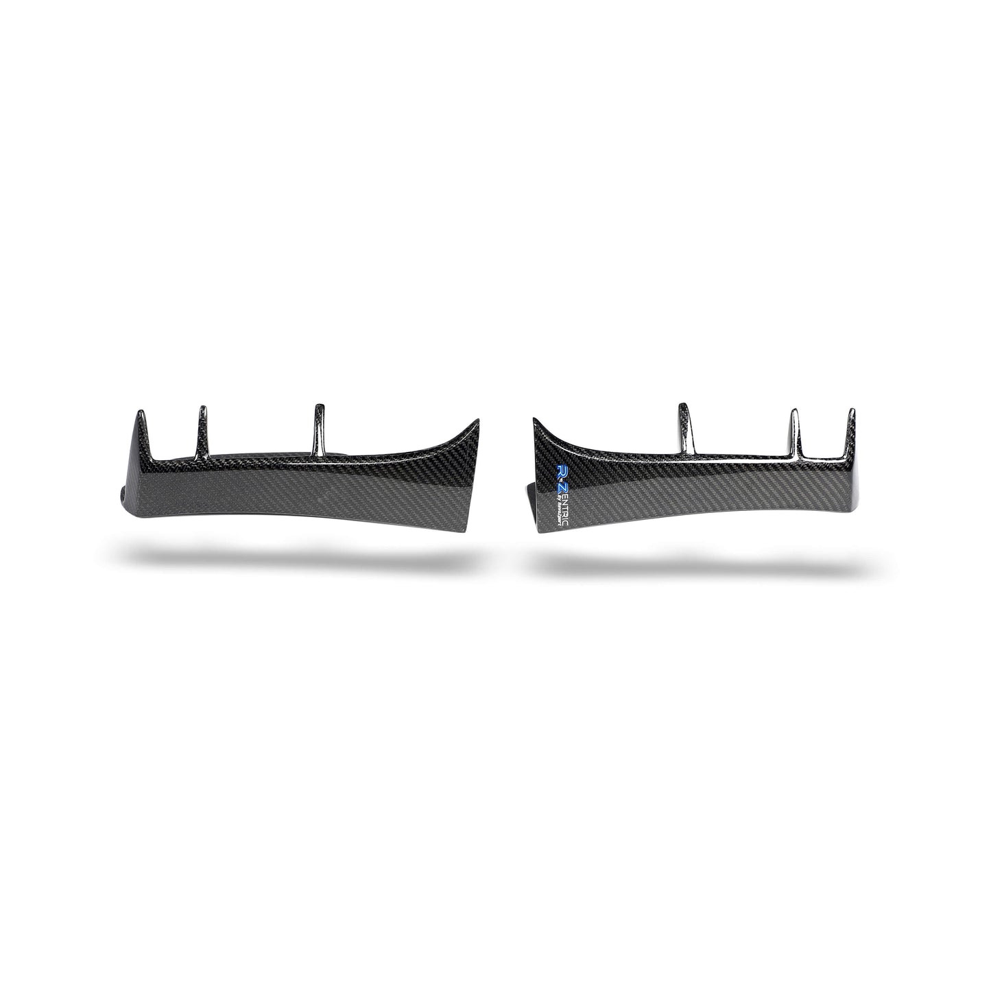 Tesla Model Y carbon fiber front lip full front shot