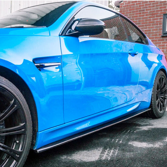 ST Style Carbon Fiber Side Skirts for BMW 3 Series M3/E90/E92/E93 (2007–2013)