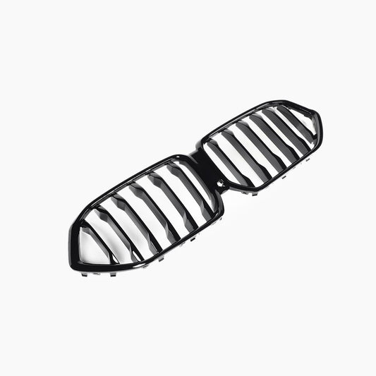 Single Slat Gloss Black Front Grille for BMW X6 G06 Pre-LCI (2019-2023)