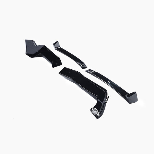 BMW X5 G05 (2023–present) X5 LCI MP FRONT LIP GLOSS BLACK