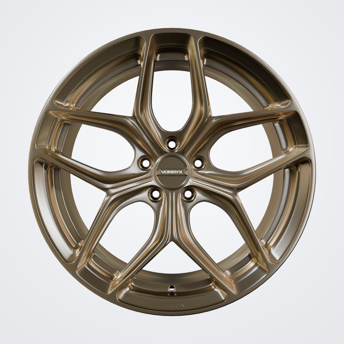 VX-03 forged wheel - Bronze, front view