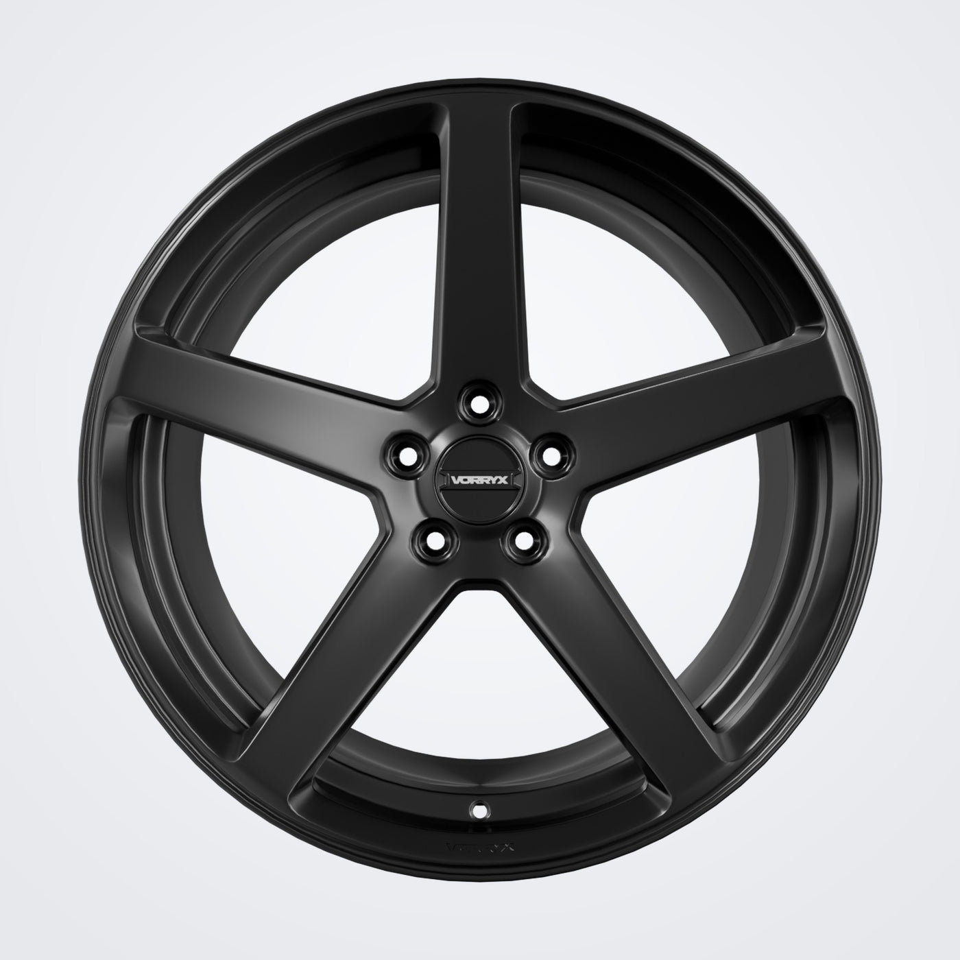 VX-06 forged wheel - Black, front view
