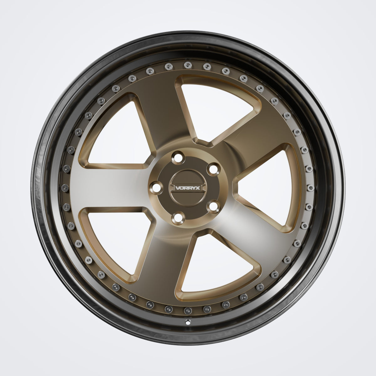 VX-11 forged wheel - Bronze, front view