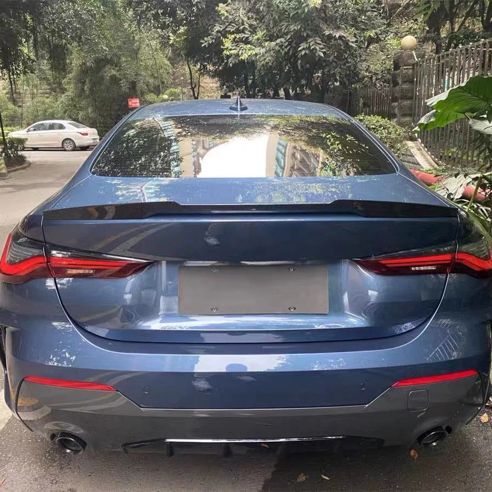 M4 Style Carbon Fiber Trunk Spoiler for BMW 4 Series G22 Coupé (2021+)