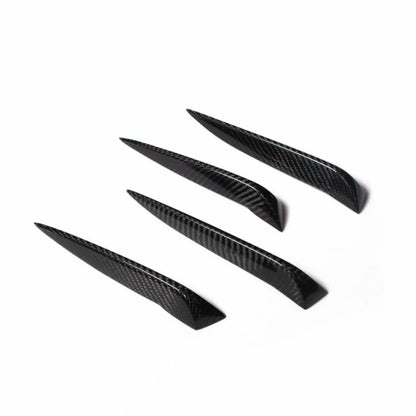 ST Style Carbon Fiber Front Splitters for Audi A3 Sline/S3 8V Pre-LCI (2012–2016)