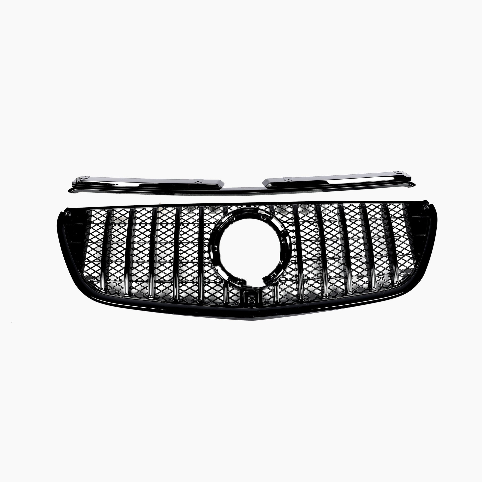 Black Front Grille For Mercedes Benz Vito W447 Pre‑Facelift (2014–2019)