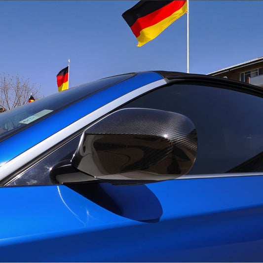 ADD ON Carbon Fiber Mirror Covers Caps for BMW 1 Series E82/E88 M-Tech (2007-2013)