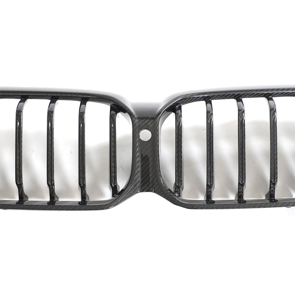 ST Style Carbon Fiber Front Grille for BMW 5 Series G30 G31 LCI (2020–2023)