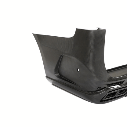 ST Style Carbon Fiber Rear Diffuser For Mercedes Benz Vito W447 Pre‑Facelift (2014–2019)