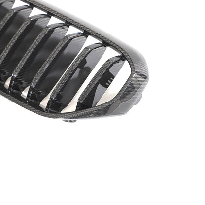 ST Style Carbon Fiber Front Grille for BMW 5 Series G30 G31 LCI (2020–2023)